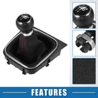 5 Speed Manual Gear Shift Knob with Gaiter Boot for Volkswagen Golf (2003–2009)