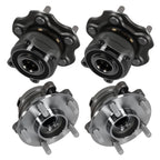 Set of 4 Wheel Hub Assembly for Nissan Altima (2007–2012) 2.5L