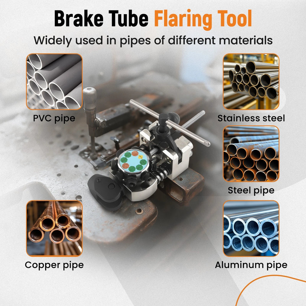 Brake Pipe Flaring Tool Kit for Automotive Applications (45 Degree)