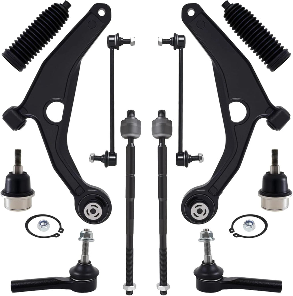 12x Front Suspension Lower Control Arm w/ Ball Joint for Dodge Journey (2009–2020)