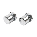 Vintage Chrome Solo Seat Nuts for Harley Touring Road Glide (2008-2023)