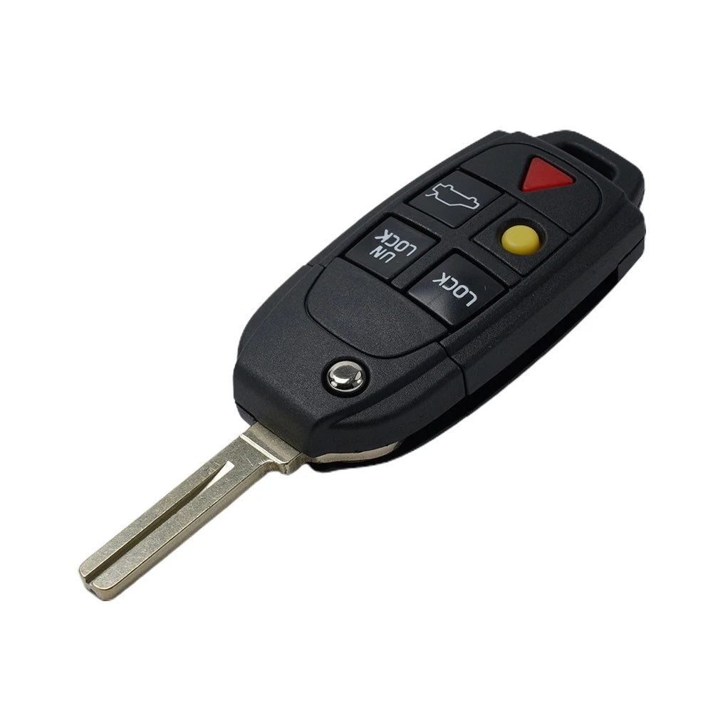 Remote Flip Key Shell Case for Volvo XC70 XC90 S60 S80 V70 (2000–2020)