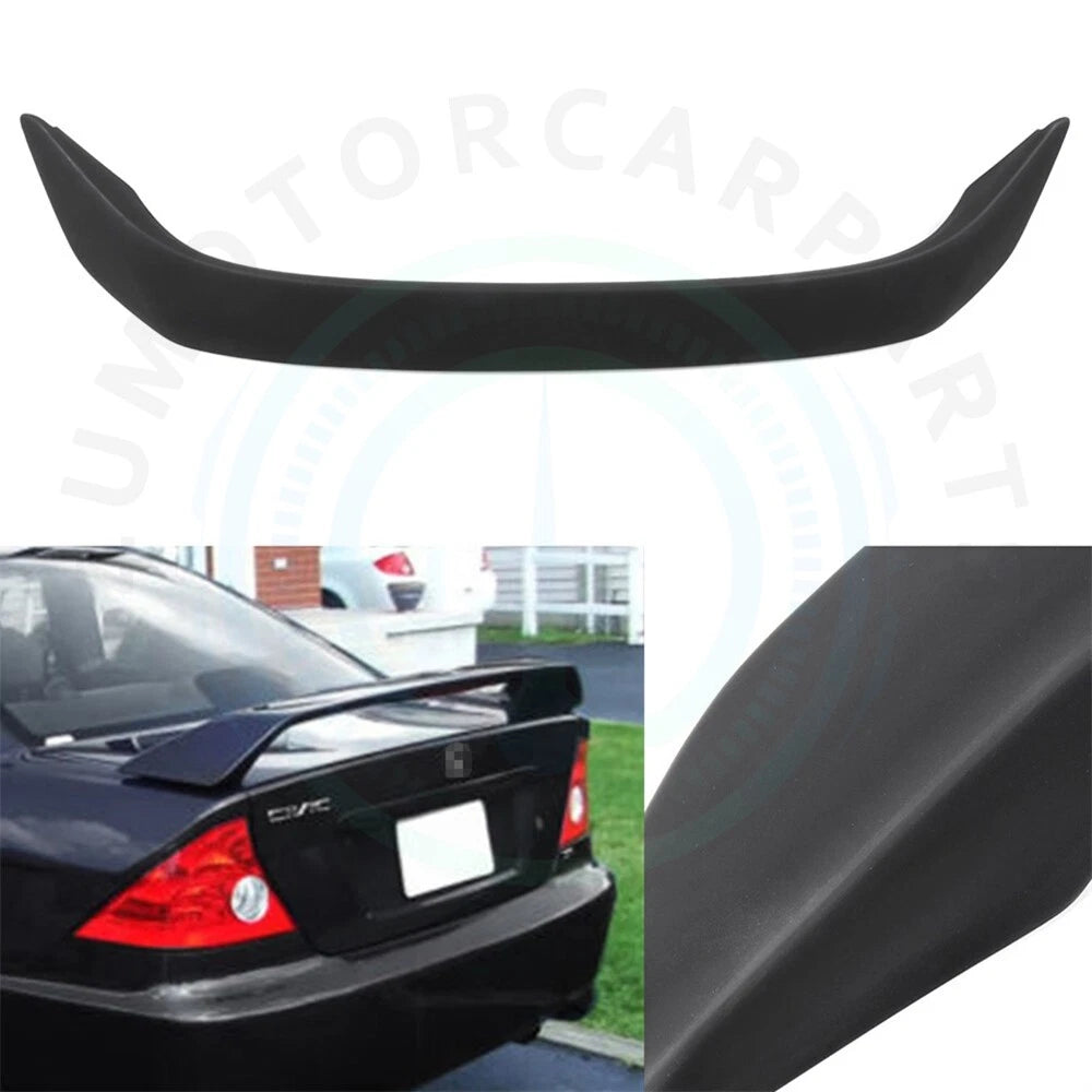Black Trunk Rear Spoiler for Honda Civic (2001–2005)