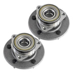 2X Front Wheel Hub Bearings for Dodge Ram 1500 4WD (2000–2001)