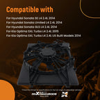 Cooling Fan for Hyundai Sonata, Kia Optima (2014-2015)