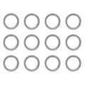 Set of 6 Fuel Injector Leak-Off Line Aluminum Sealing Washers for Perkins 6 Cyl (N/A)