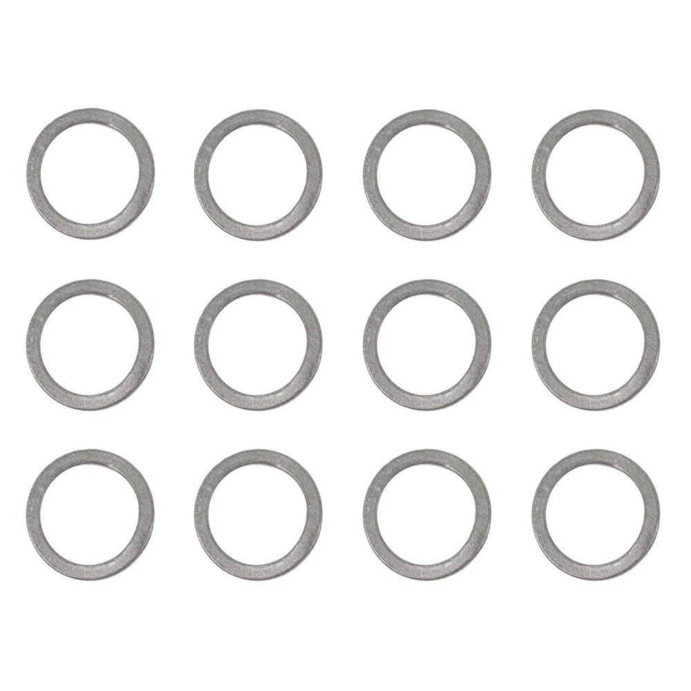 Set of 6 Fuel Injector Leak-Off Line Aluminum Sealing Washers for Perkins 6 Cyl (N/A)