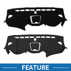 Dashboard Cover Mat for Hyundai Santa Fe Sport (2013–2018) Black