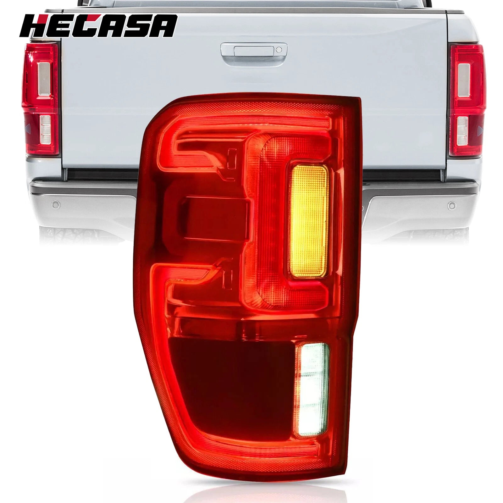 LED Left Side Tail Light for Ford Ranger (2019–2023)