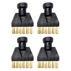 Set of 4 Brass Steam Cleaner Brushes for Karcher SC Series