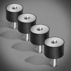 Rubber Mounts Isolator Bobbins for Machinery