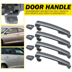 Set of 4 Exterior Door Handles for Toyota Corolla (2003–2013)