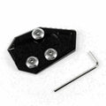 Side Stand Kickstand Plate Pad for Honda CB1000R (2008–2013) Black GB U8 T9