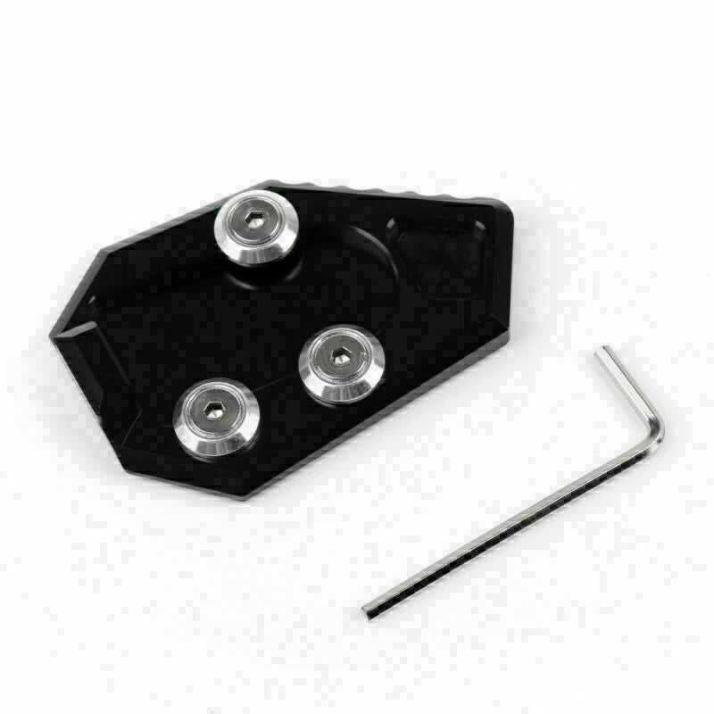 Side Stand Kickstand Plate Pad for Honda CB1000R (2008–2013) Black GB U8 T9