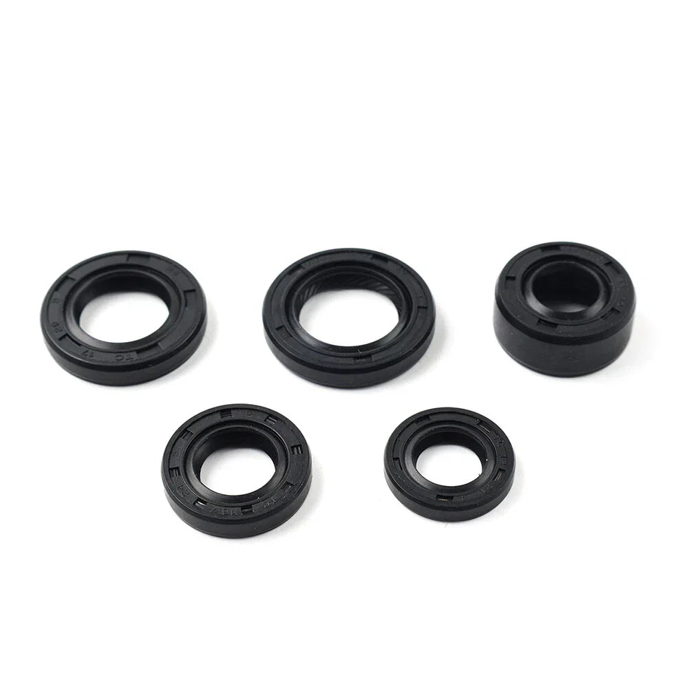 5Pcs Engine Oil Seal Kit for Honda TRX70 TRX90 ATC70 C70 CL70 CRF50 Z50