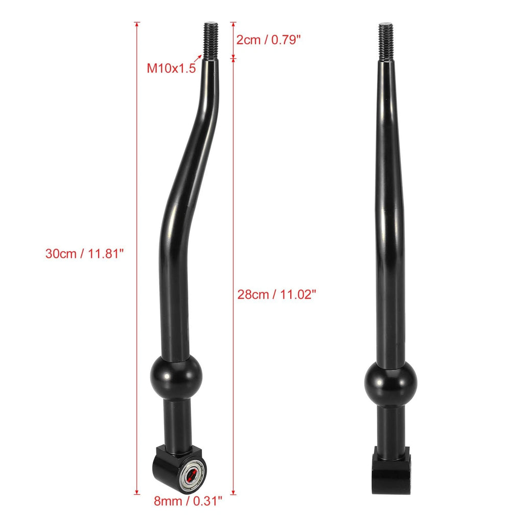 Short Throw Shifter Replacement Kit for Honda Civic CRX (1988–2000) Black
