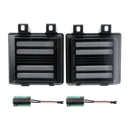 2X Clear LED Corner Marker Signal Blinker Lights for Chevy GMC C/K (1973–1998)