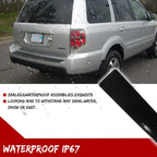 2X Smoked Lens Rear Bumper Reflector Lights for Honda Pilot (2006–2008)