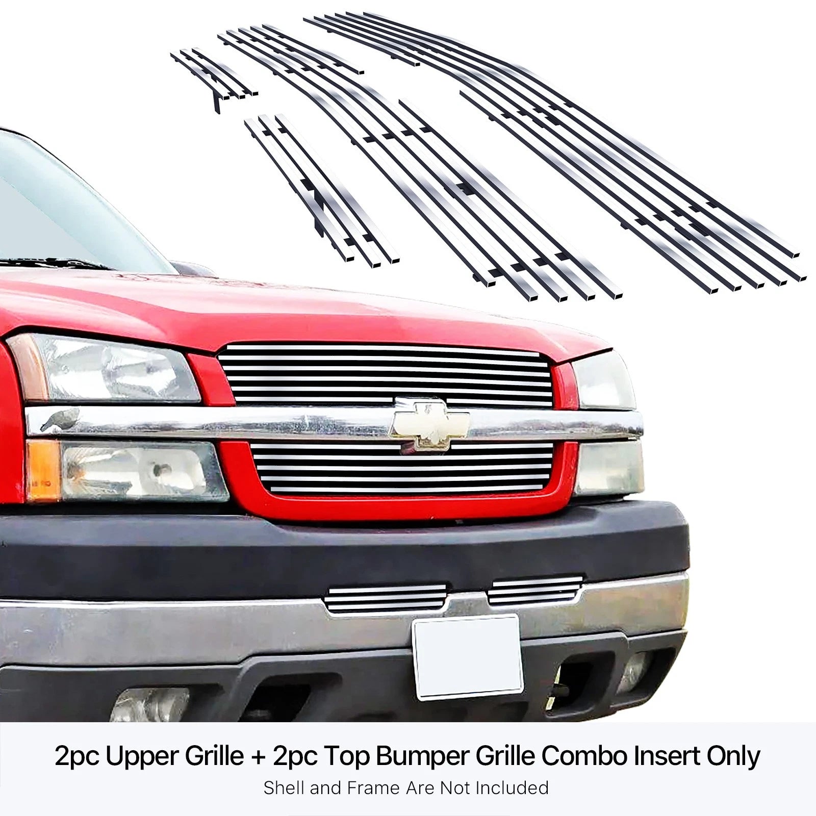 Billet Grille Combo for Silverado 1500/2500/3500 (2003-2005)