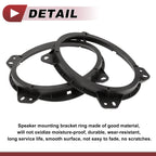 2X Speaker Spacer Ring Adaptor for Toyota Tacoma (2005–2015) 6.5"