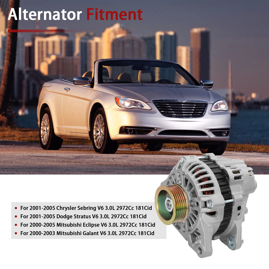 Alternator for Mitsubishi Eclipse Galant V6 (2000-2005)