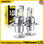 CANBUS H4 9003 LED Headlight Bulbs for