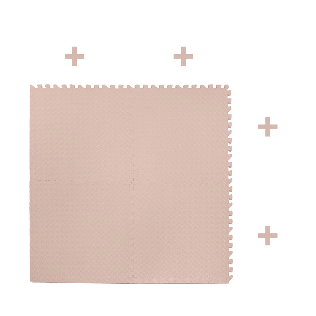12X Interlocking EVA Foam Gym Floor Mats 24x24 - Pink