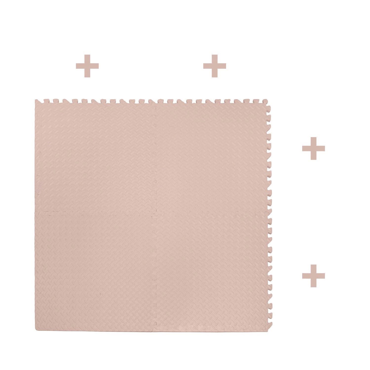 12X Interlocking EVA Foam Gym Floor Mats 24x24 - Pink