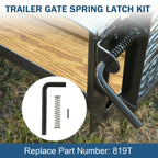 Trailer Gate Spring Latch Kit for Carry-On Trailer (Fits 847)