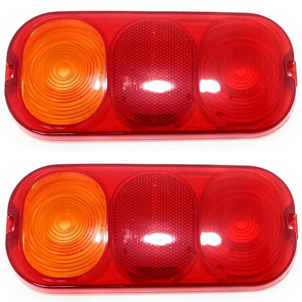 2X Rear Light Lens for JCB (Replaces 700-0024)