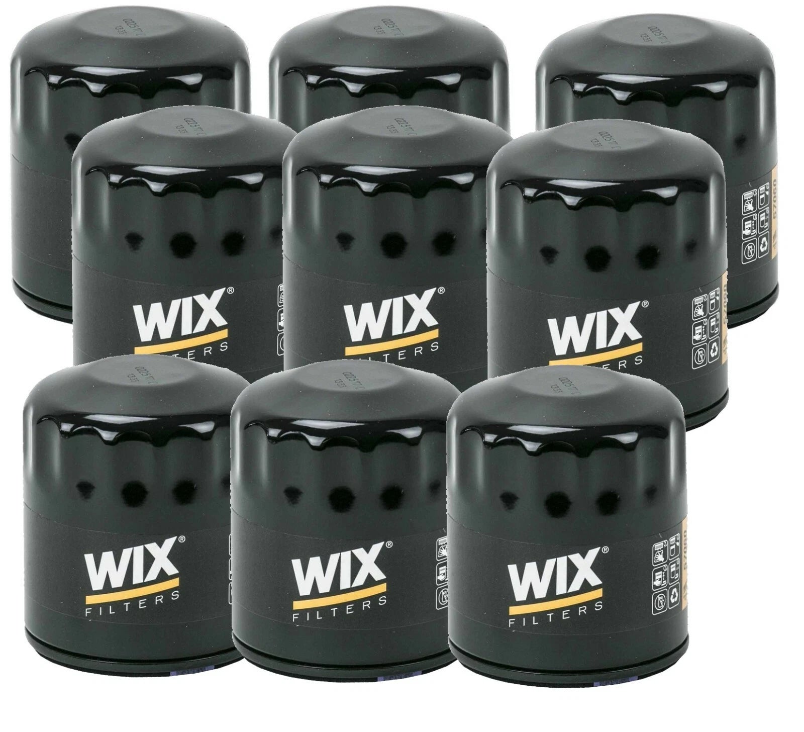 Set of 9 Engine Oil Filters for Chevrolet Buick Cadillac Dodge GMC Isuzu
