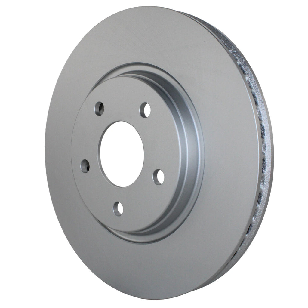 2X Front Coated 296mm Brake Rotors for Cobalt Malibu G5 Aura (2005–2010)