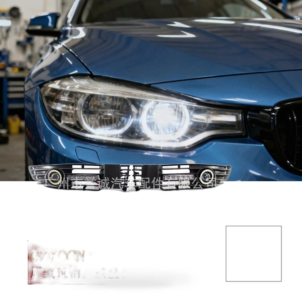 Fog Light Lens DRL Grille Kit Frame for Volkswagen Passat B5.5 (2001–2005)
