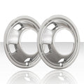 2 Front for DODGE RAM 3500 03-18 Chrome 17" Dual Wheel Simulators Dually Covers