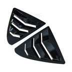 Gloss Black Rear Louver Vent Shade Shutter Cover for Lexus IS300 (2013–20)