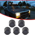 5X Smoke White LED Roof Cab Clearance Lamp for Dodge D/W Pickup Ramcharger