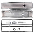 Finned Aluminum Tall Valve Covers for Chevrolet Small Block (283–400)