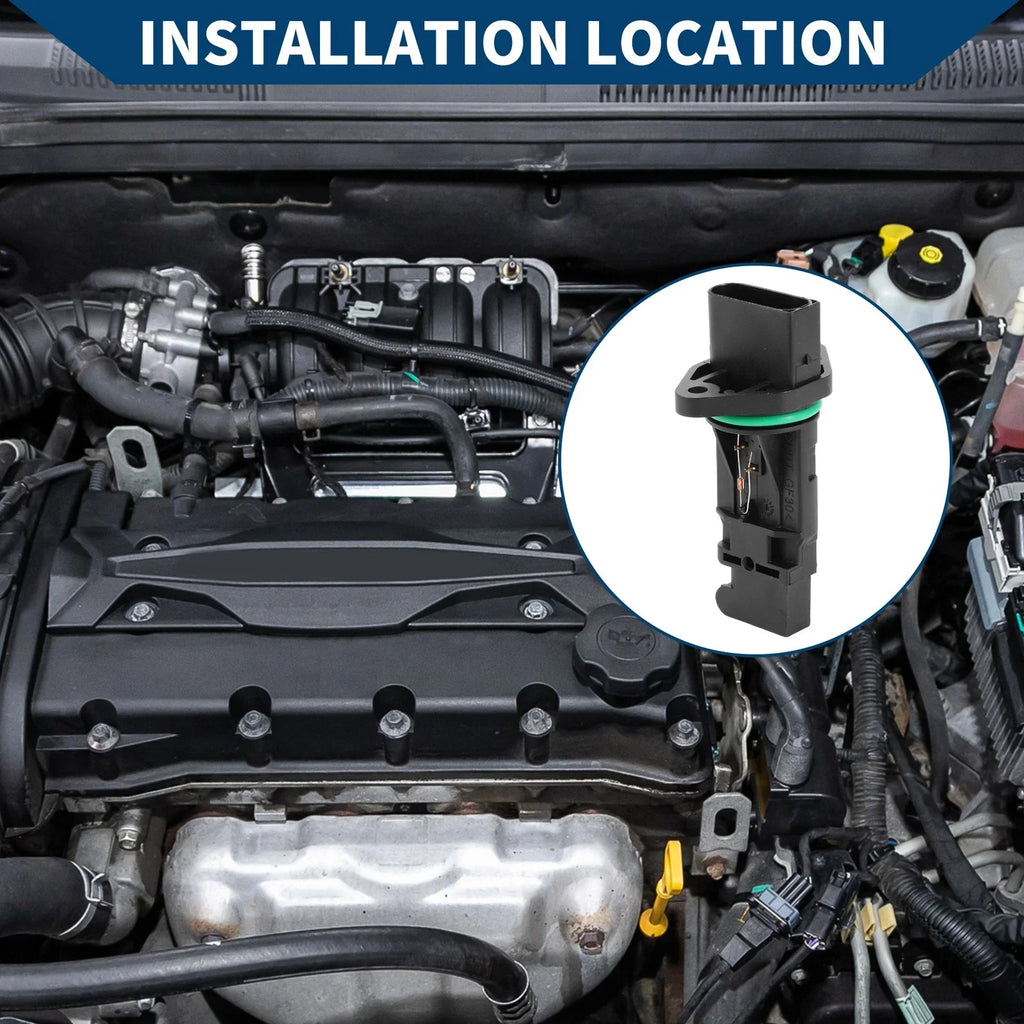 Mass Air Flow Sensor Meter 4.4L 4.8L for BMW X5 (2004 - 2006)