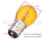 4X 1157 Amber Light Bulb for Auto Car Brake Stop Signal Turn Tail Lamp