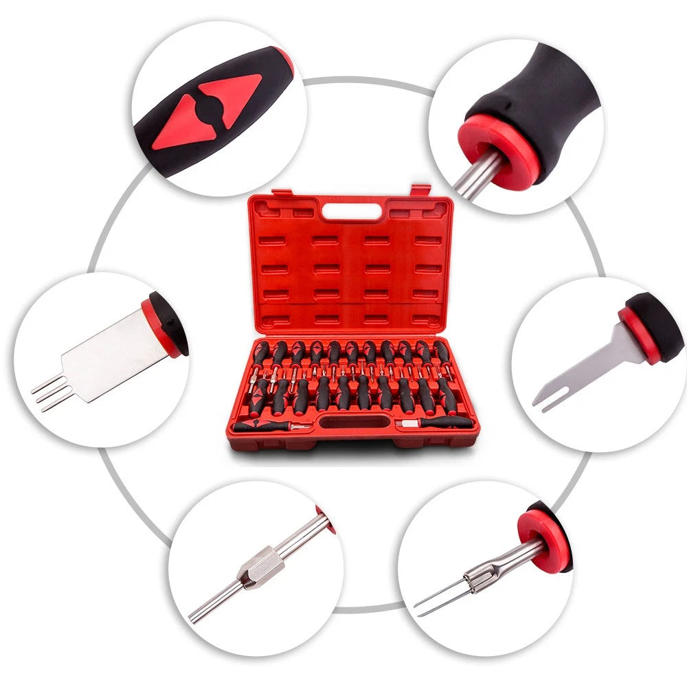 23pcs Wire Connector Terminal Removal Tool Set Universal