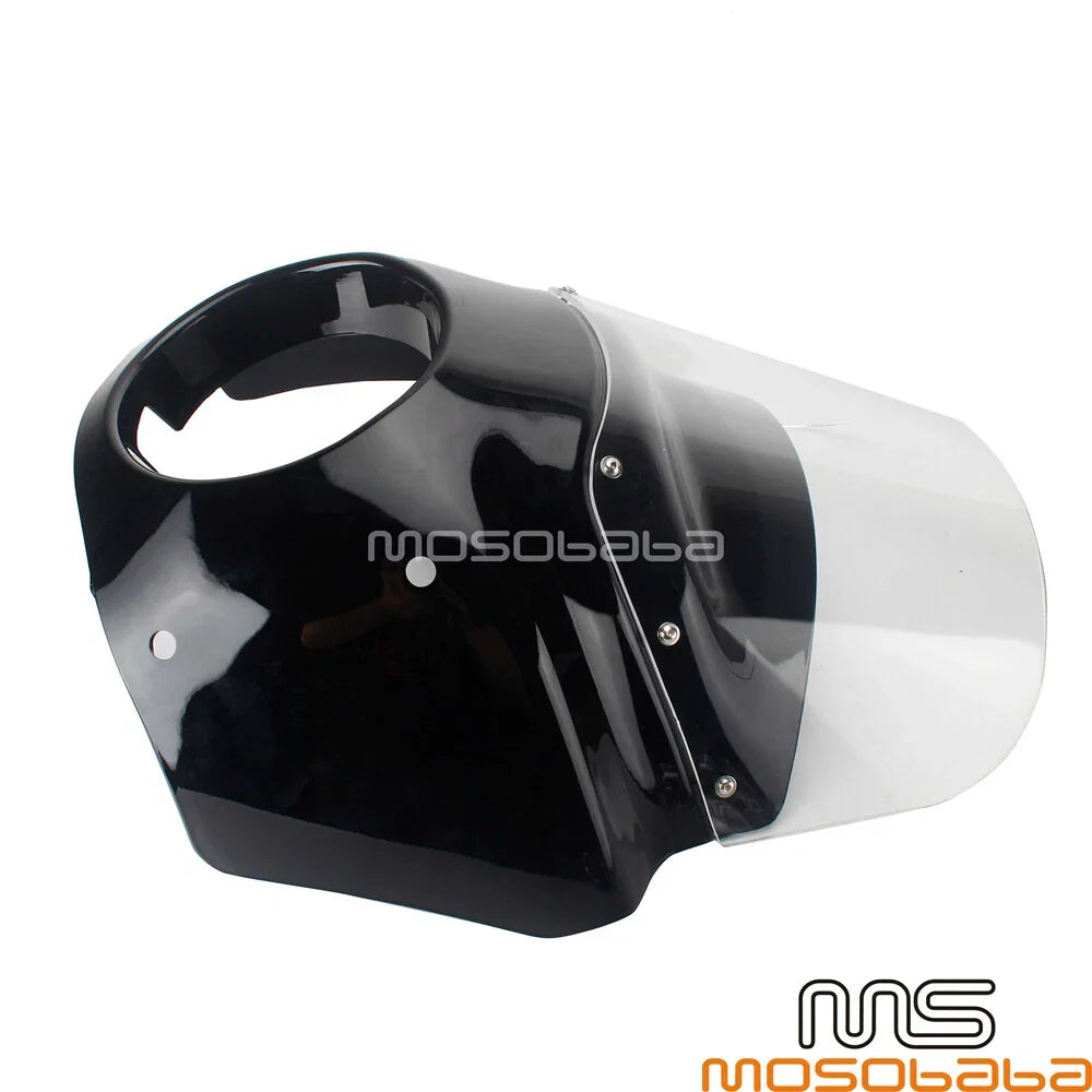11" Windshield & Front Headlight Fairing for Harley Standard FXST (2018-2022)