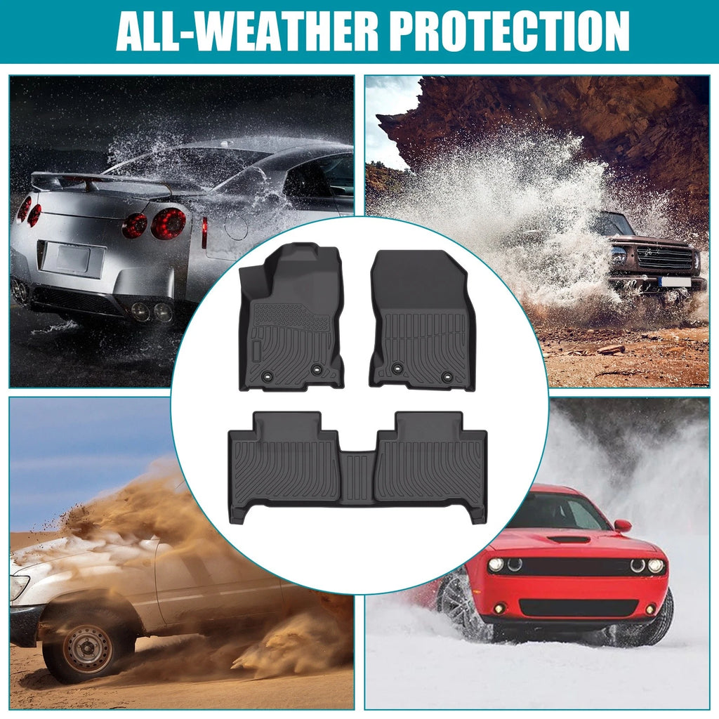 All Weather Floor Mats for Lexus NX200t NX300 NX300h (2015–2021)