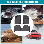 All Weather Floor Mats for Lexus NX200t NX300 NX300h (2015–2021)
