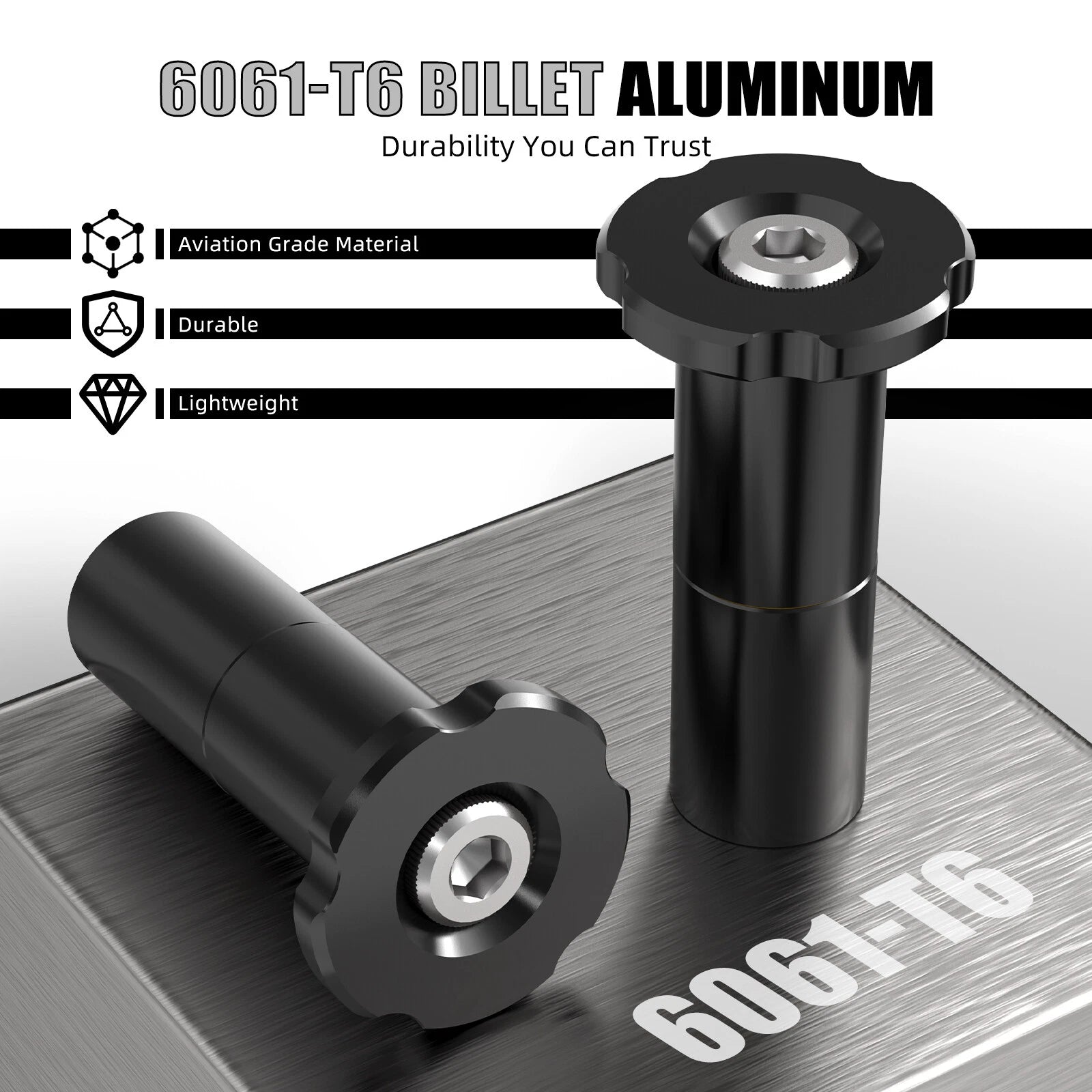 Luggage Mounting Rack Bolts Brackets for Yamaha Tenere 700 (2019–2023)