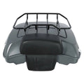 Razor Trunk Top Rack Backrest Pad for Harley Touring (2014–2025) Gunship Gray