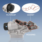 Oil Filter Housing with Cooler for Mercedes Benz (2000-2023)