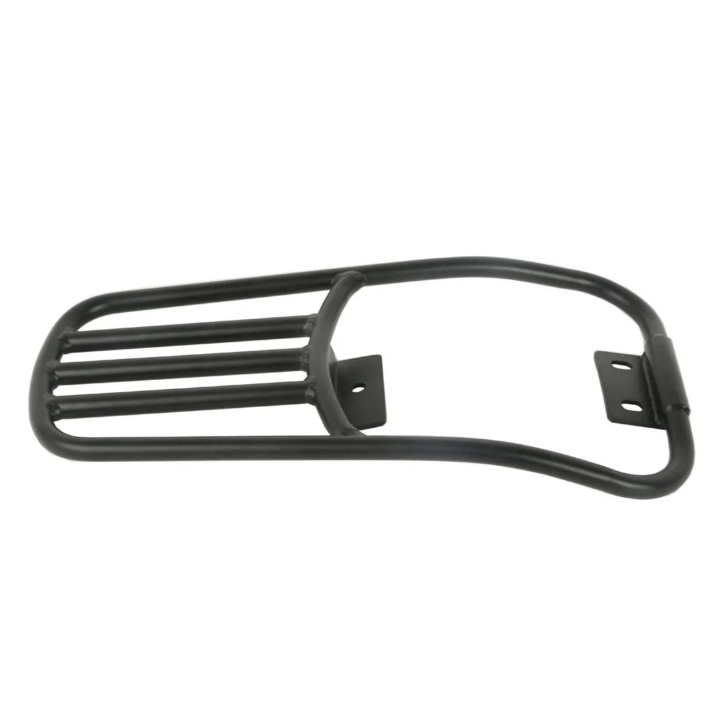 Black Rear Fender Luggage Rack for Harley Softail Deluxe (2005-2017)