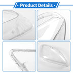 1 Pcs Headlight Lens Cover for Honda CR-V (2005–2006) PC Clear