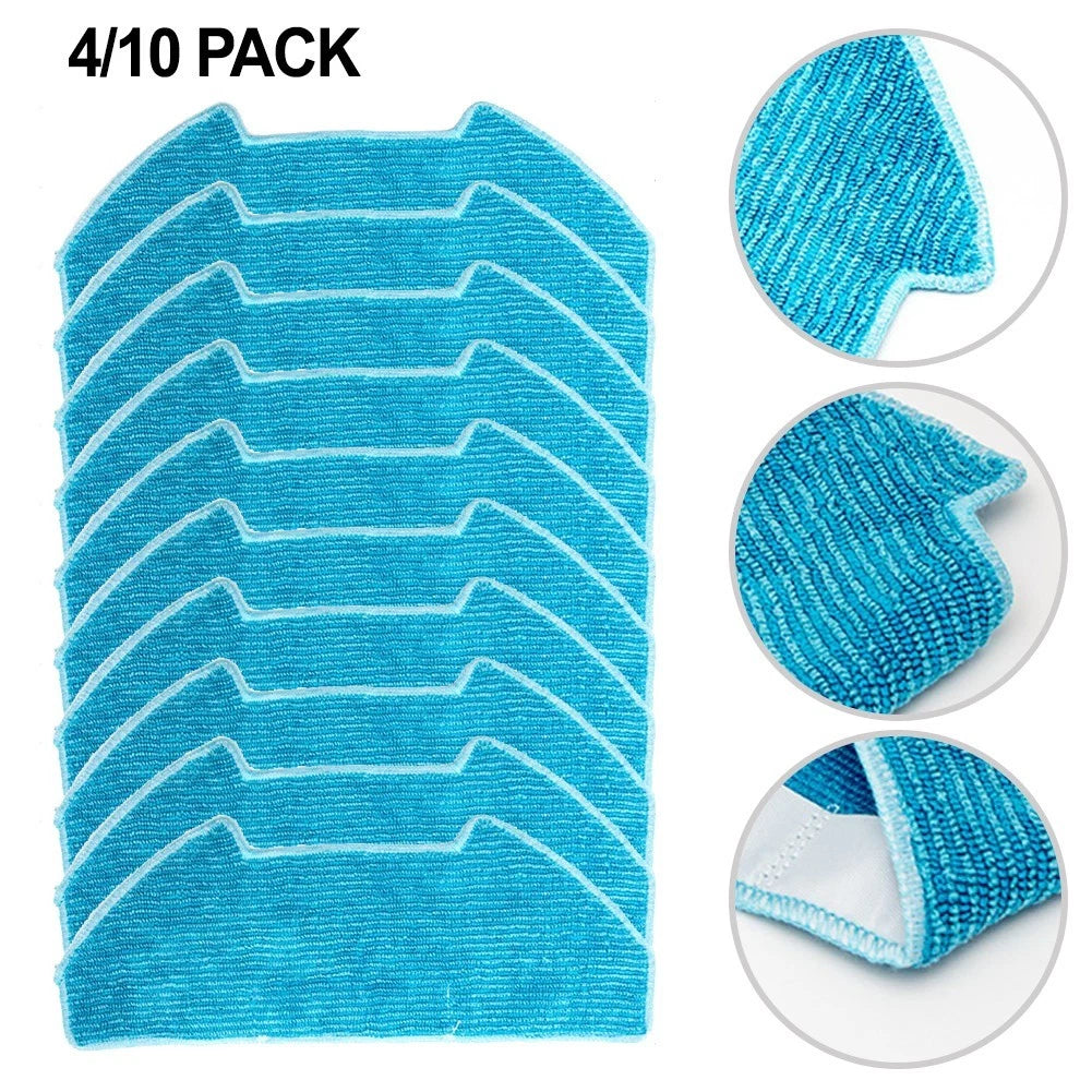 Microfiber Mop Cloth for Vozascly R10 Robot Vacuum Cleaner (Washable)