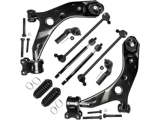Control Arm Ball Joint Tie Rod Sway Bar Link Kit for Mazda 3 (2010–2013)
